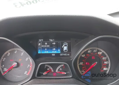 2014 Ford Focus St из США, поврежденный, VIN 1FADP3L90EL278966